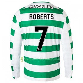 Günstige Fußballtrikots Celtic Glasgow Roberts 7 2018-2019 Langarm Heimtrikot kaufen